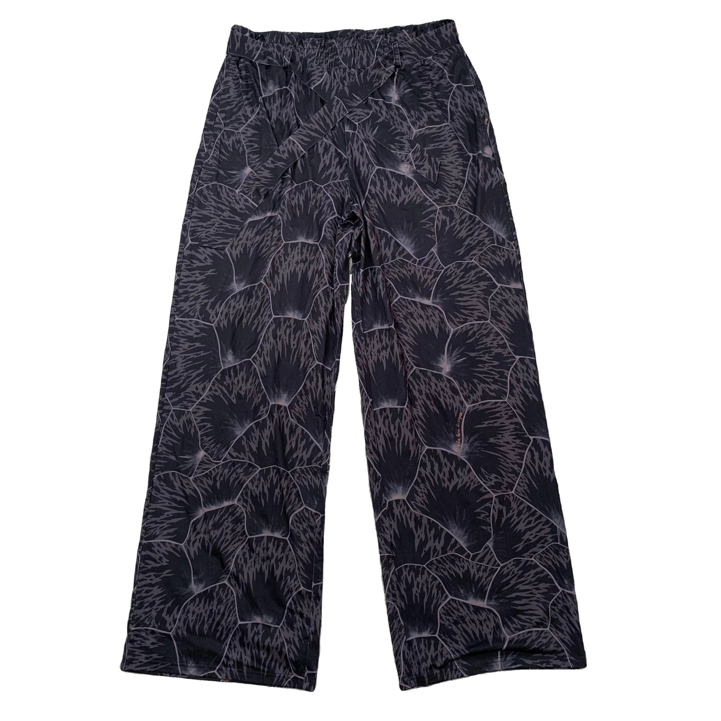 DENIMGUYS Plus Size Women's Pants&Trousers Custom Dtg Print Belt Waist Summer Ladies Beach Vacation Leisure Pants