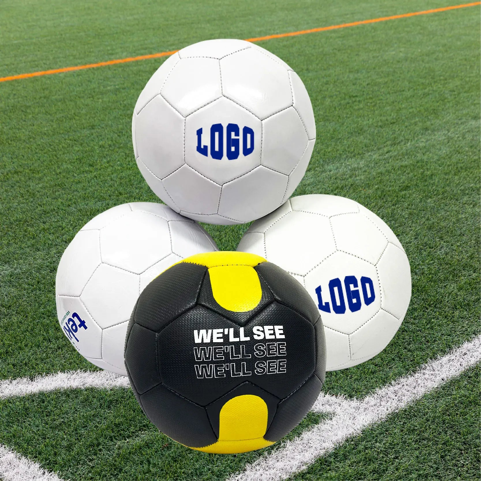 Official Size European Championships Custom Soccer Ball Custom Soccer Ball Size 4 Soccer Ball Customized Logos