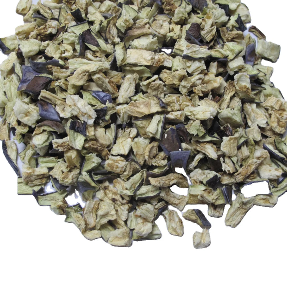 Hot Sale Dehydrated Eggplant Stripes Cubes Dice Factory Supply Cheaper Price Good Quality