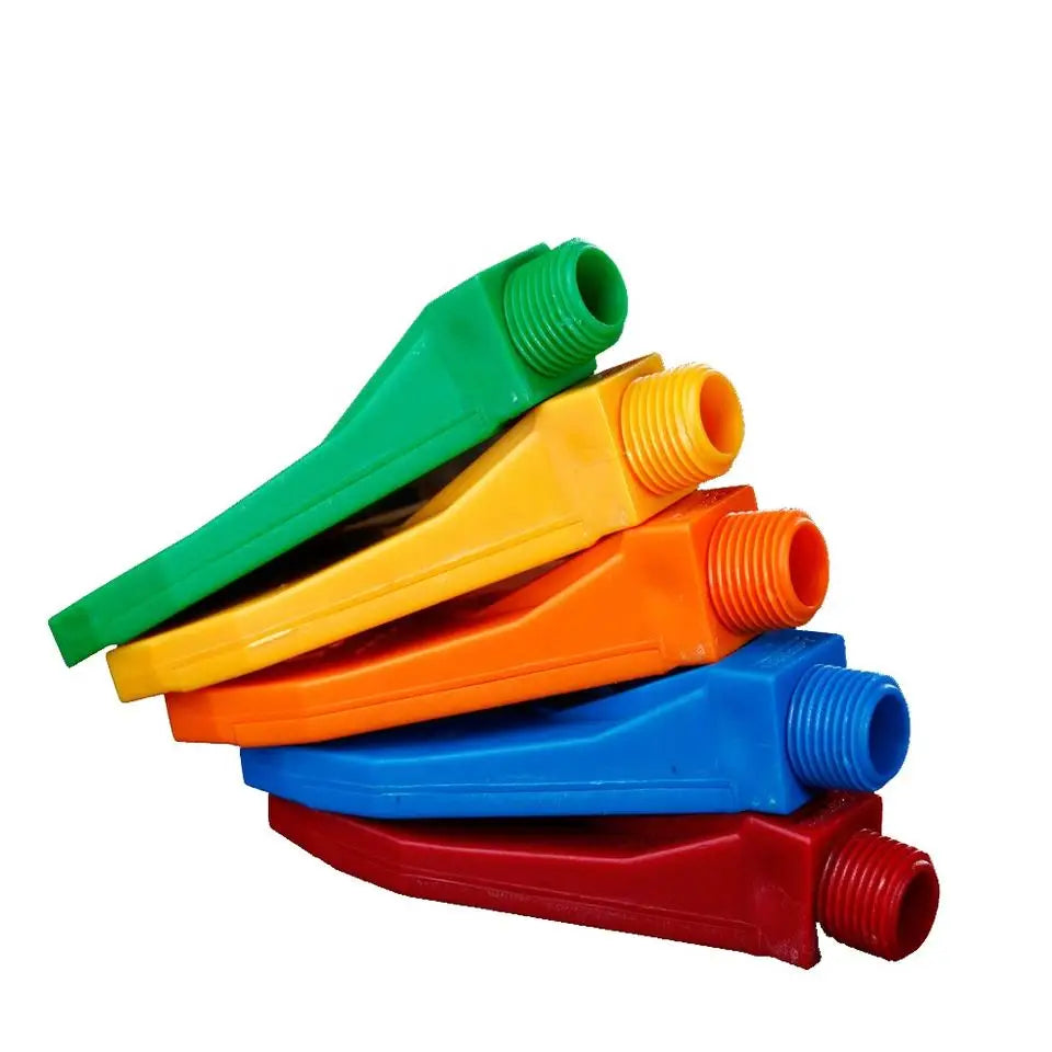 CYCO BSPT MALE 1/4" Inch 16 Orifices Flat Fan Compressed Air High Impact F Wind Jet Nozzle New Plastic ISO9001 Certified