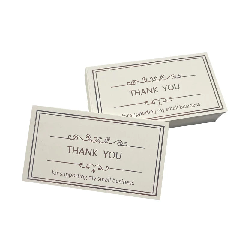 New Year Holo Go Back Photocards Matte Black Greeting Heart Hello Little One Laser Cut Impression Business Thank You Cards