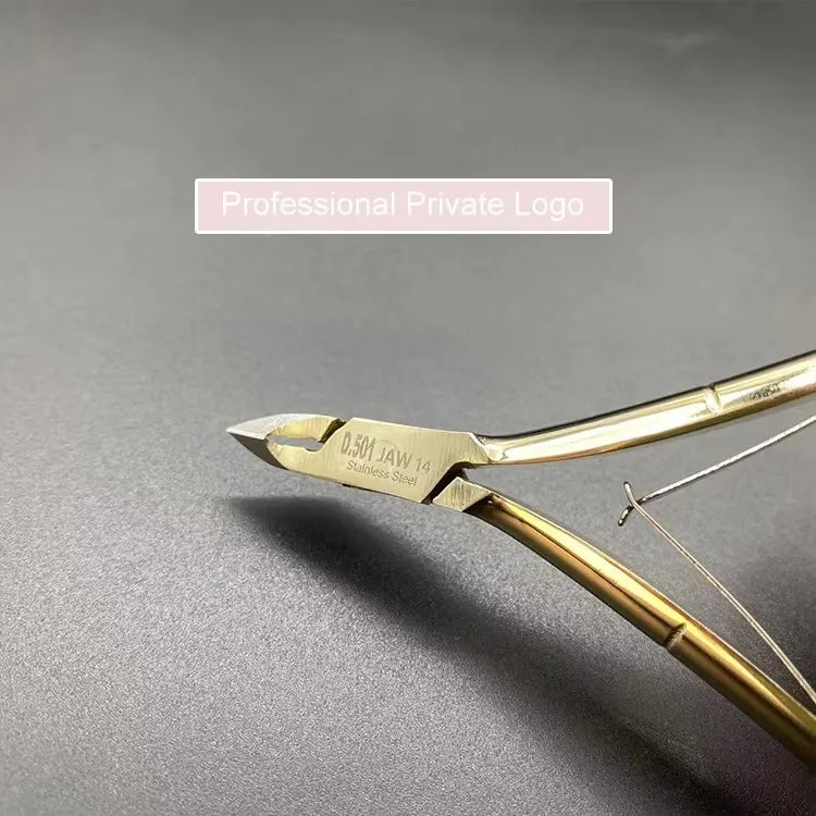 Factory Direct Sale D501 Nail Nippers Tools Professional Stainless Steel Cuticle Nail Nippers Manicure Scissors Cutter Tool
