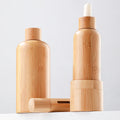 Bamboo Wooden Case Glass Dropper Bottle Essential Oils Bottles for Health Personal Care