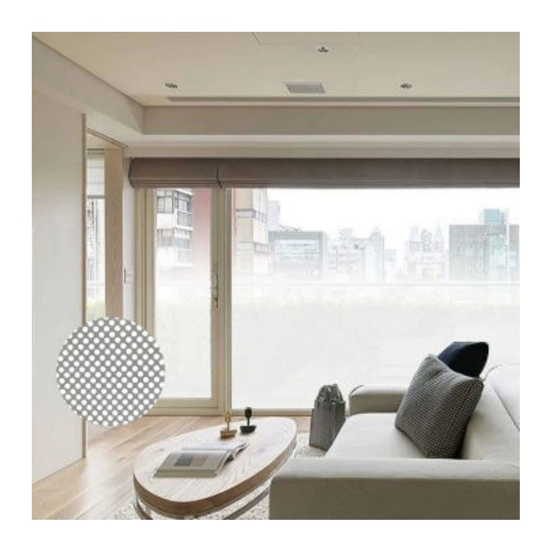 ARTISAN Modern Self-Adhesive Gradient Glass Film One-Way Semi-Privacy Shield for Office Decorative Window Film