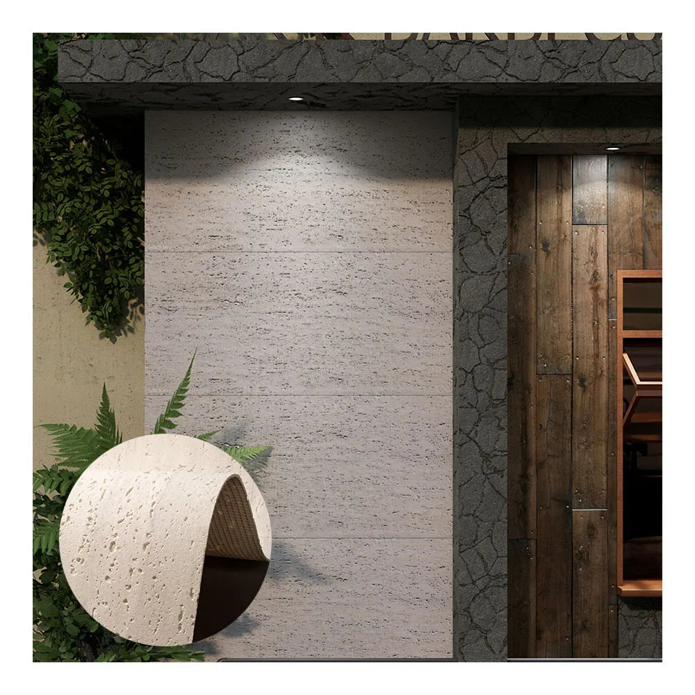 MCM Ultra-Thin 3cm Granite Flexible Tile Modern Design Natural Stone Wall Cladding for Outdoor Exterior & Interior Applications