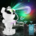 Spaceman Astronaut Starry Sky Galax Projector Star Night Light Projection Lamp With Music Speaker Remote Control