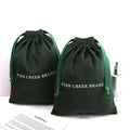 High End Wholesale Dark Green Velvet Bag Hair Extension Shoe Wedding Party Gift Packing Pouch Dust Velvet Bag