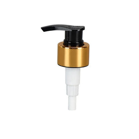 Gold Aluminum Lotion Pump Sprayer 24/410 28/410 Cosmetic Packaging Accessory for Shampoo Bottle