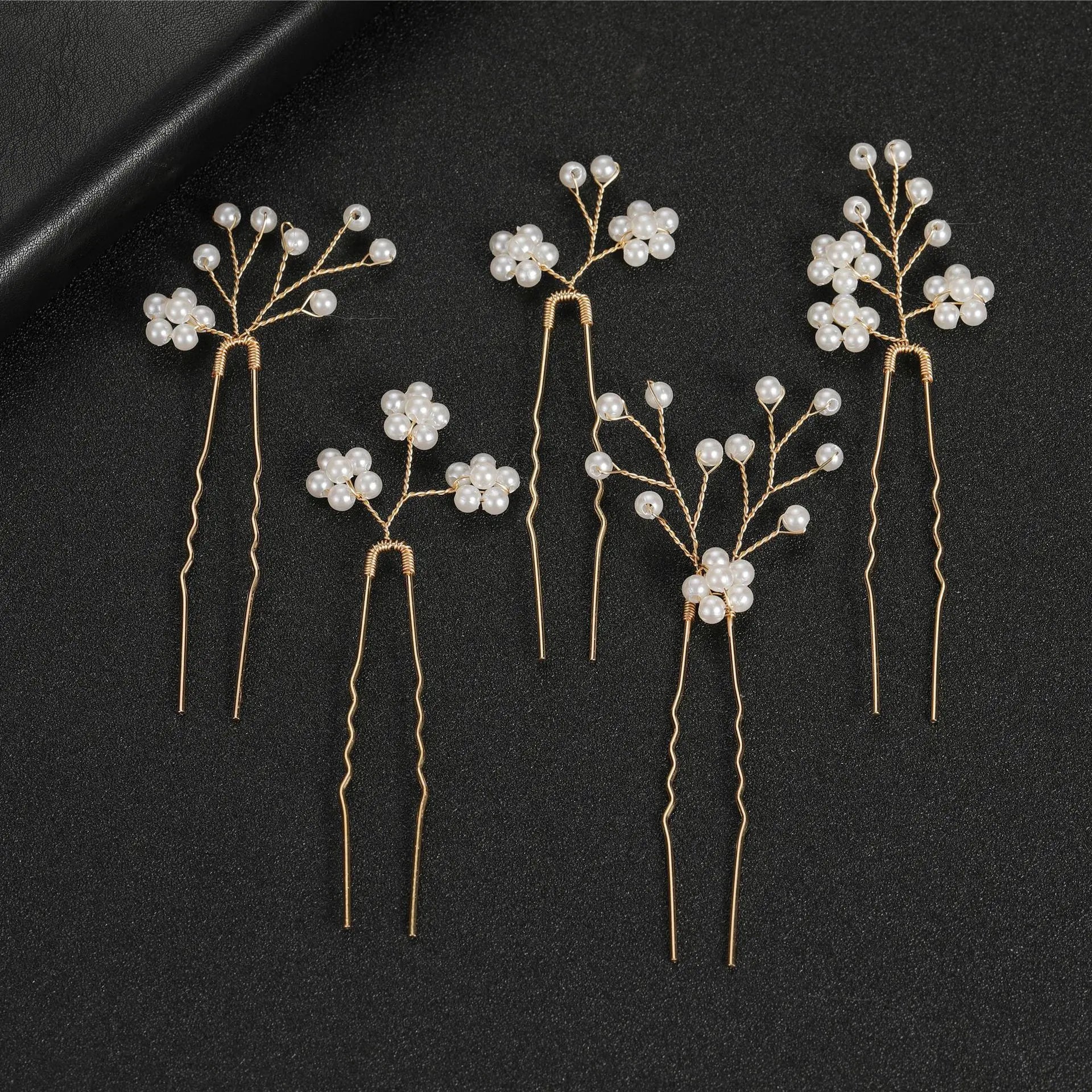 ML1566 Fashion Pearls Hair Pin Bridal Handmade Hair Pin Wedding Hair Accessories Wholesale