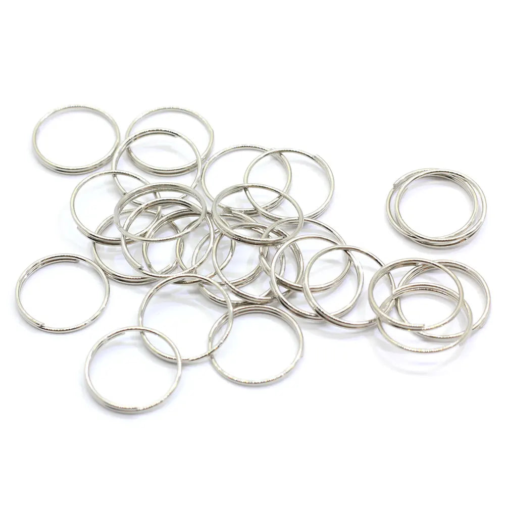 11mm Stainless Steel DIY Jewelry Findings Open Double Loops Jump Rings Split Ring for Jewelry Making