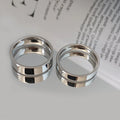 4mm 6mm Classic Style Stainless Steel Rings Anillos De Acero Inoxidable Para Hombre Hot Stainless Steel Couple Ring Prices