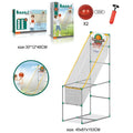 Kids Sport Games Kids Backboard Basketball Hoop Stand Arcade Game with 1 Ball - Mini Indoor Toy Basketball Shooting System for
