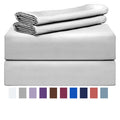 400TC 100% Bamboo Sheet Solid Color Premium Can Customized Bamboo Sheets Set