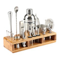 Complete 21-Pieces Bartender Kit Premium Cocktail Bar Shaker Set  Stainless Steel Bar Tools /Bar Accessories