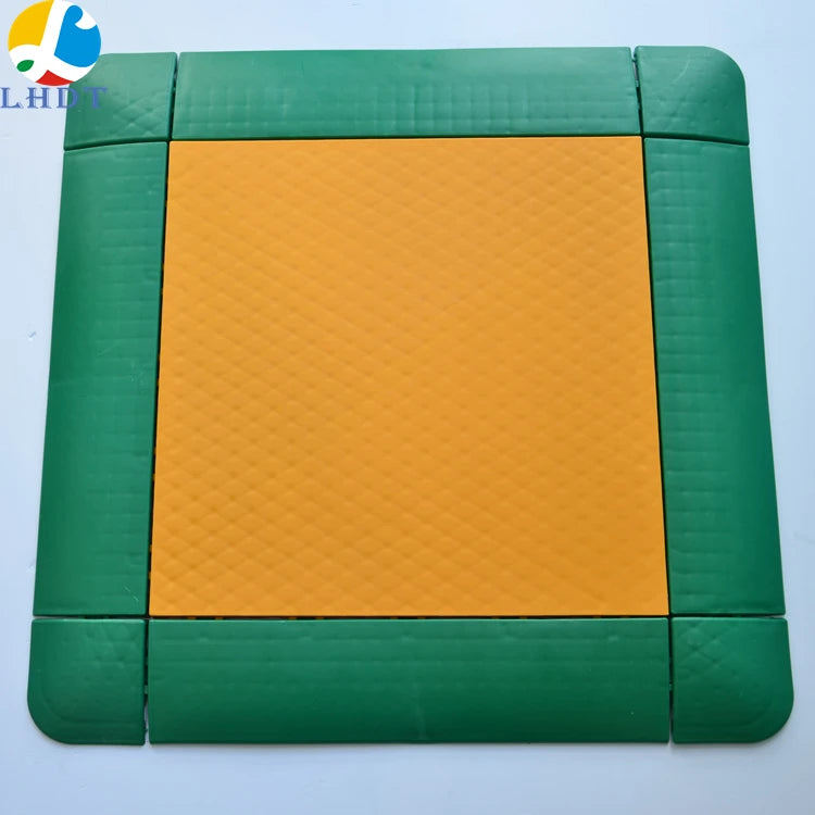 Linghan Sports Factory Price Hockey Court PP Plastic Modular Indoor Hockey Flooring