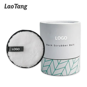 Customized Logo Organic Eco-Friendly Reusable Microfiber Pads Washable Cotton Facial Cleaning Makeup Remover with Free Sample