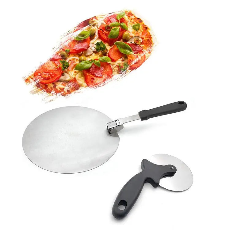 China Suppliers Kitchen Tools Cheaper Portable Stainless Steel Baking Pizza Shovel Foldable Pizza Shovel Baking Cheese Shovel