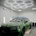Multifunction Diy Assembled Honeycomb Design Detailing Lighting Hexagon Car Wash Bay Led Lights