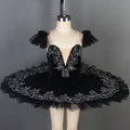 Wholesale Children's Tutu Elegant V-neck Stage Costume High Stretch Lace Pommel Skirt