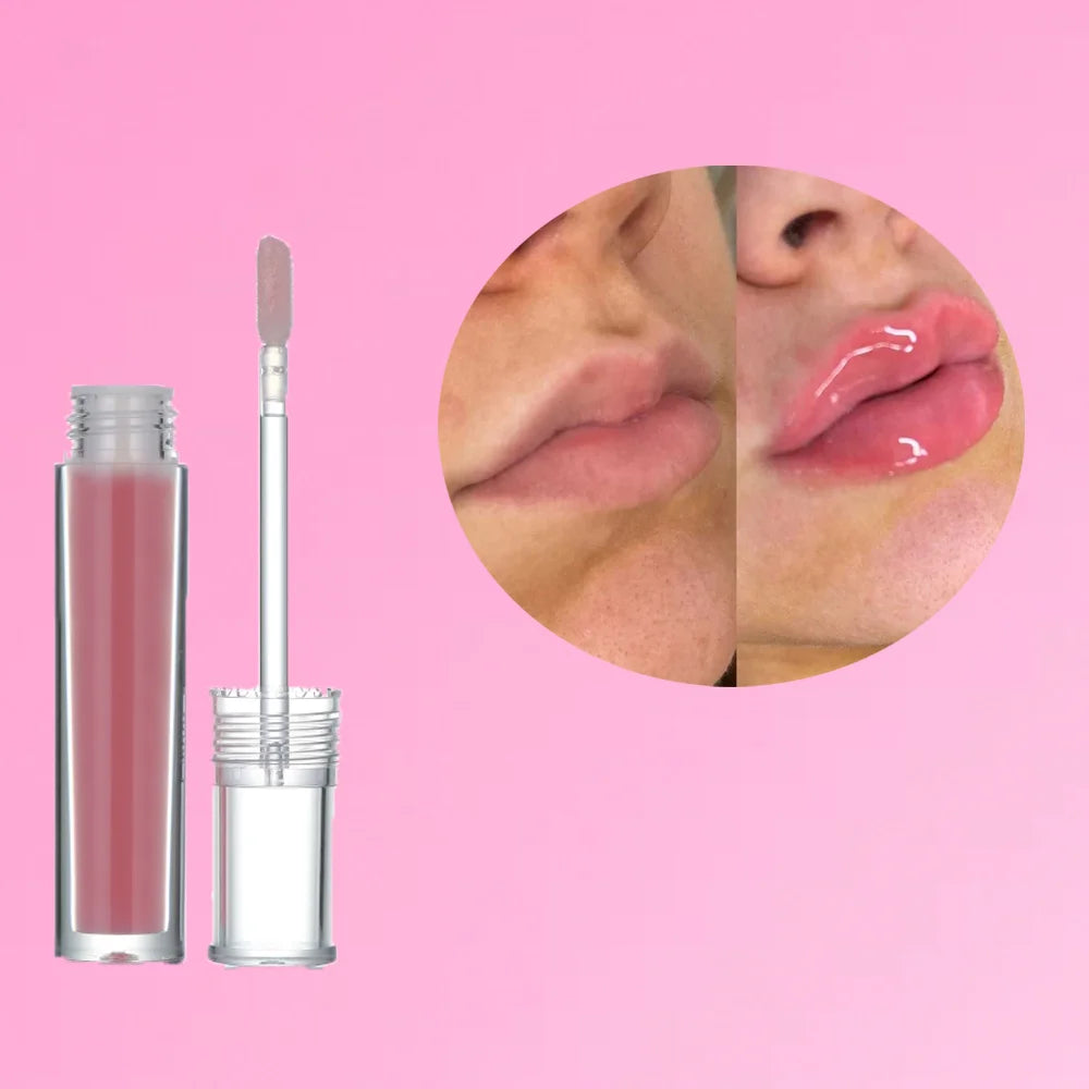 New Lip Plumper Gloss Vegan Lip Enhancer Plumper Gloss Glow Oil Private Label
