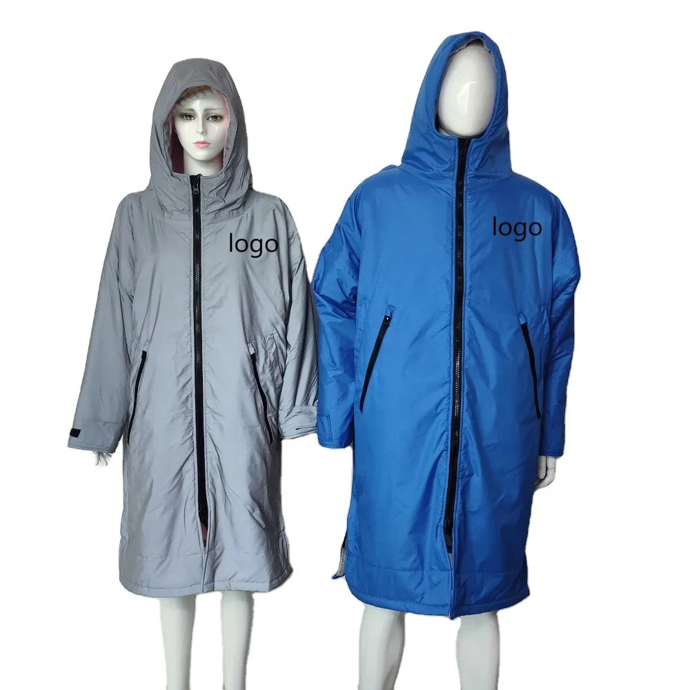 Custom Large Size Jacket Men Waterproof Windproof Horse RidingJacket Clothing Changinig Robe Coat for Winter