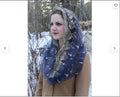 Muslim Catholic Women's Veils Lace Evintage Shawl Embroidered Traditional Vintage Inspired Infinity Mantilla Chapel Veil