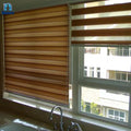 Auto Day and Night Zebra Roller Blinds Modern Electric Manual Zebra Shades Vertical Fabric Pattern Roller Shades