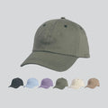 Ready Stock Trendy Custom Denim Baseball Cap Hand Embroidery Logo Soft Metal Buckle for Spring Summer Outdoor Sports Fit Hats