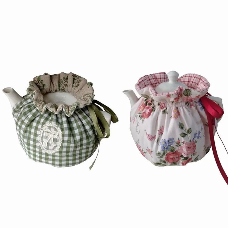 Insulated Tea Pot Cozy Customized Printing Cotton Tea Cosy for Keeping Warm