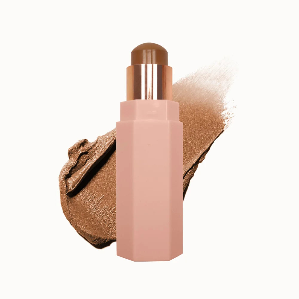 Cosmetics Organic Creamy Blush Highlighter Stick Vegan Private Label Face Makeup Waterpoof Cream Bronzer Contour Stick