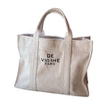Eco Friendly Reusable Designer Canvas Tote Bag 16oz Thick Cotton Fabric Big Capacity Custom Cotton Canvas Tote Bag