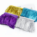 Deepeel TF900 15cm Garment Accessories Colorful Gold Tassels Silk Tassel Lace