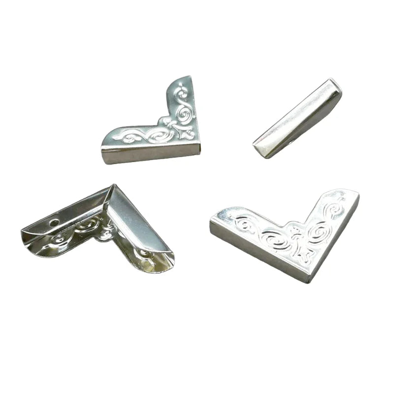 Factory Supply 20 X 20 X 4.0mm Metal Corner Protector for Book Cover