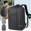 2024 Unisex Fashion Large Capacity Lightweight Computer Backpack USB Charging Waterproof Oxford Comfortable Polyester Hot