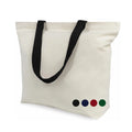 Custom Diy Your Creative Design Grocery Shopping Large Recycled Tote Canvas Cotton Bag With Magnetic Clasp