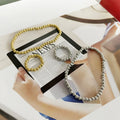 Haiti Market 4mm Golden Plated Silver Plated Stainless Steel Solid Ball Beads Women Bracelets