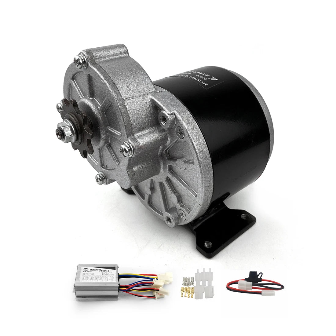 Cheap 24V36V 350W Electric Low Speed Brushed Gera Motor Electric Kit for Bicycle 350 Watt