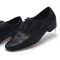 Men Genuine Leather Dance Shoes Soft Sole Ballroom Latin Shoes Adult Square Jazz Dance Shoes for Modern Dancing