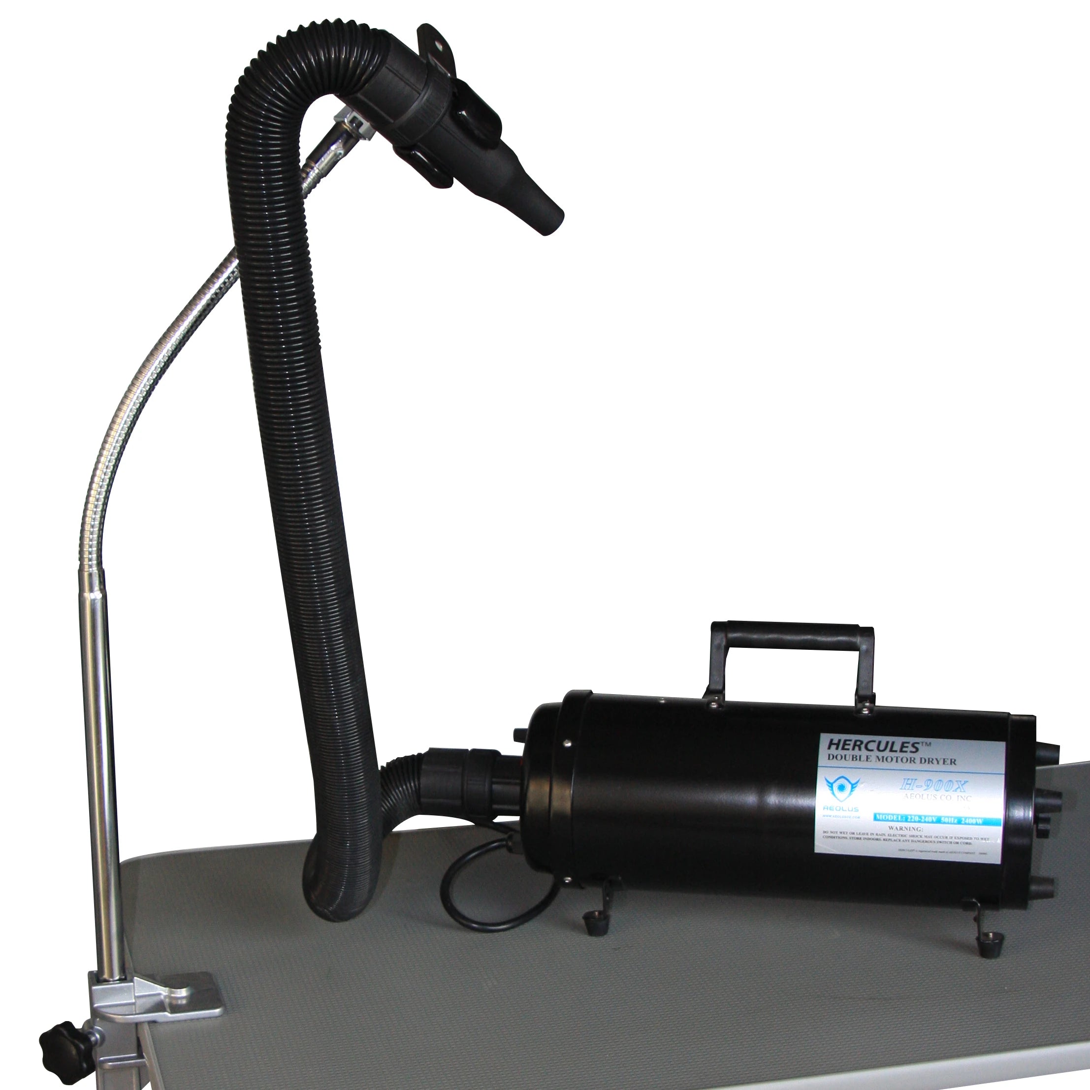 Aeolus Eco-Friendly Grooming Table Arm TD-9011 for Dryer Hose and Handheld Dryer with Flexible Clamp