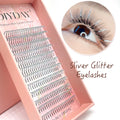 DIYDAY Christmas Volume Individual Mink Eyelash Premade Volume Fans Color Cluster Lashes