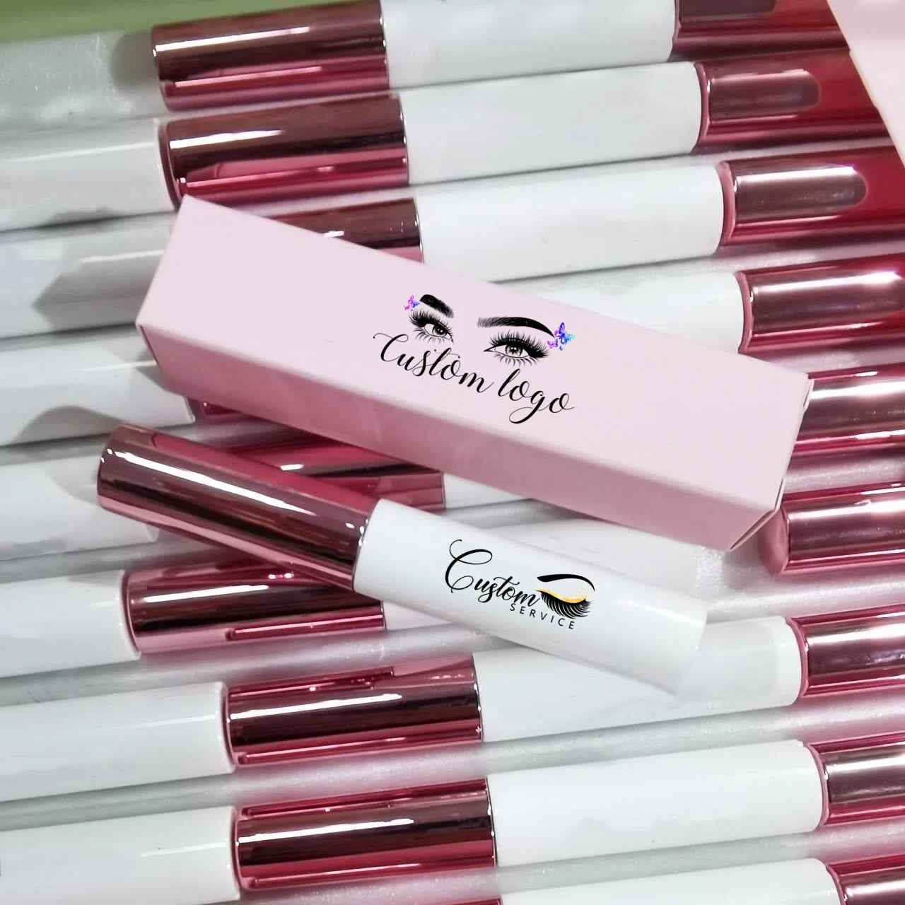 Private Label Vegan Strip Lash Glue Fast Dry Long Lasting Waterproof Eyelash Glue