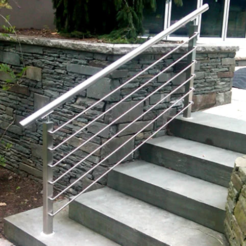 Modern Villa Hotel Stair Railing Handrail Stainless Steel Terrace Cable Balustrade Balcony for Deck