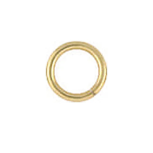 Beadsnice Fashion 14k Gold Closed Jump Rings Handmade Jewelry Making Findings in 3mm 4mm 6mm 8mm Sizes for Gifts