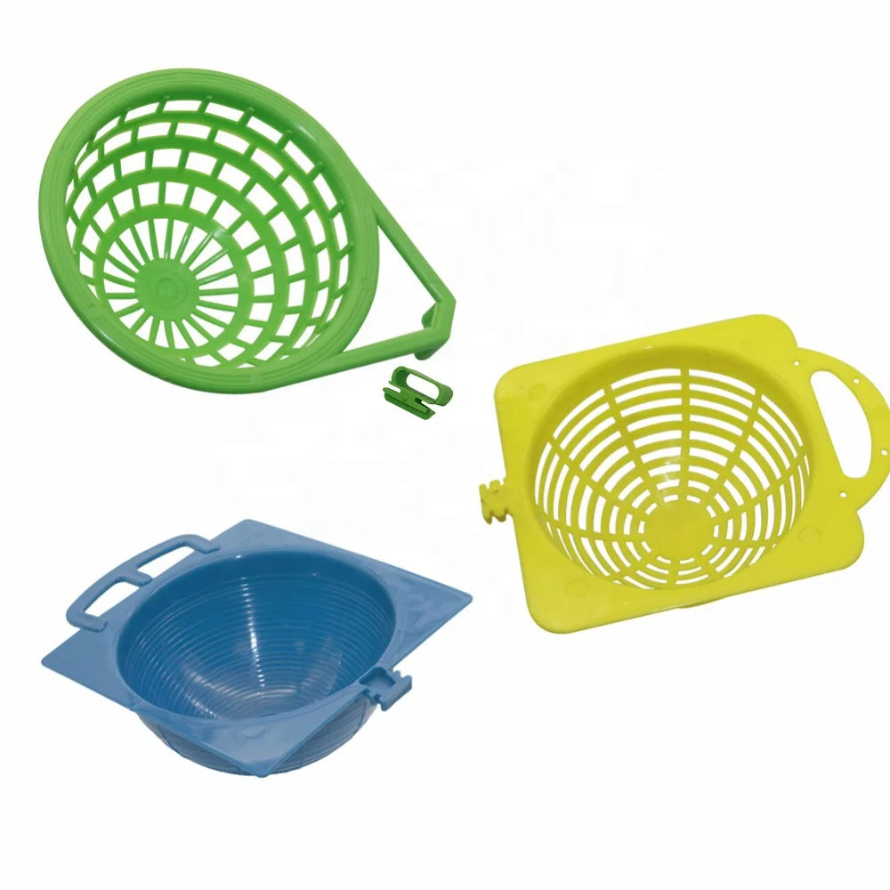 Plastic Pet Bowl Bird Eggs Nest Parrot Bird Cage Decoration Plastic Mesh Bird Pigeon Nest Bowl
