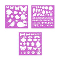 Factory Direct Custom Stencil Felt Mold Wool Felting Kit Novelty Gifts with Laser Cutting Machines