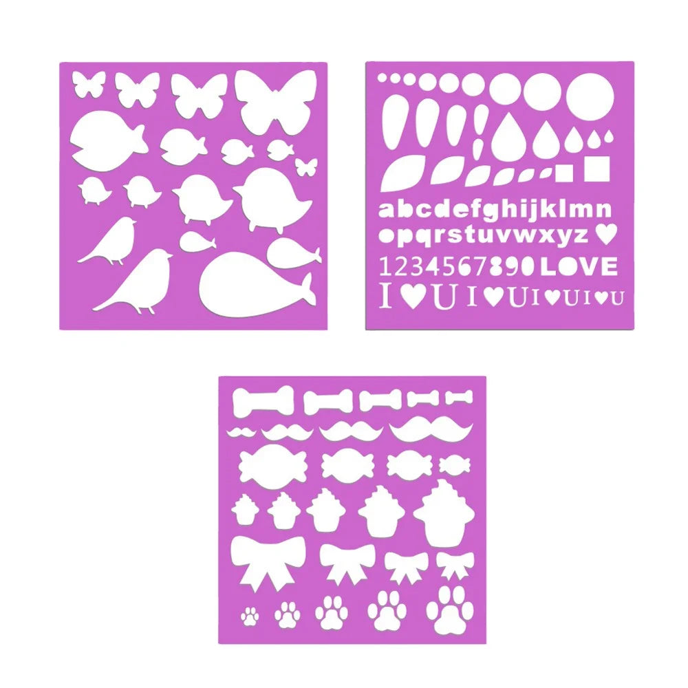 Factory Direct Custom Stencil Felt Mold Wool Felting Kit Novelty Gifts with Laser Cutting Machines