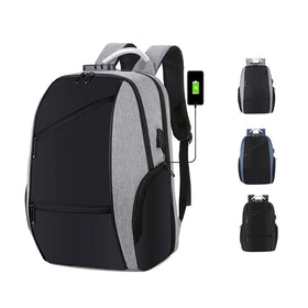 Anti Theft Business Customizable Travel extra Large Waterproof Laptop Backpacks with Usb Charge Port