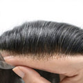Natural Hair Prosthesis Swiss Lace Hairpieces Wig for Men Toupee Full Lace Men Replacement System Human Hair Toupee Hiar for Men