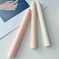 Wholesale DIY Home Decor Column Aromatherapy Candle Soap Making Mold Long Strip Candle Silicone Mold