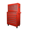 CE JMST JS-329 Heavy Duty Steel Tool Cabinet with 4 Wheels OEM Available 3-Year Warranty for Garage Storage